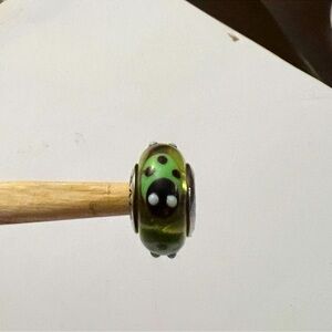 Pandora vintage green ladybug